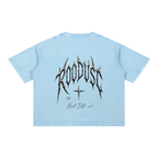Camiseta de Algodón con Lavado Mineral de Corte Holgado