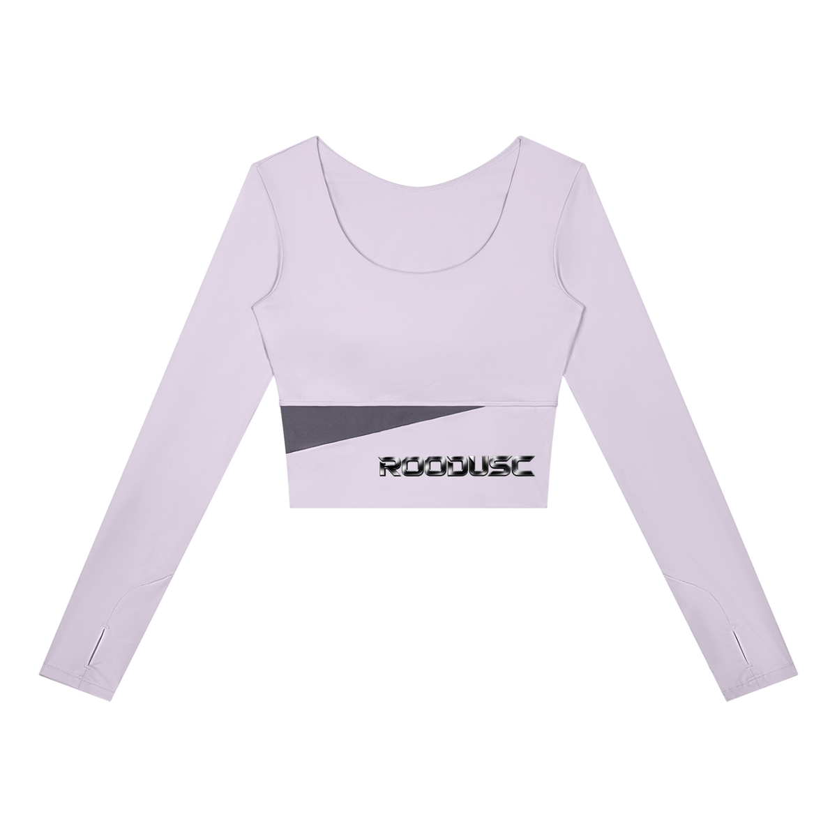 Top de Yoga Manga Larga con Paneles