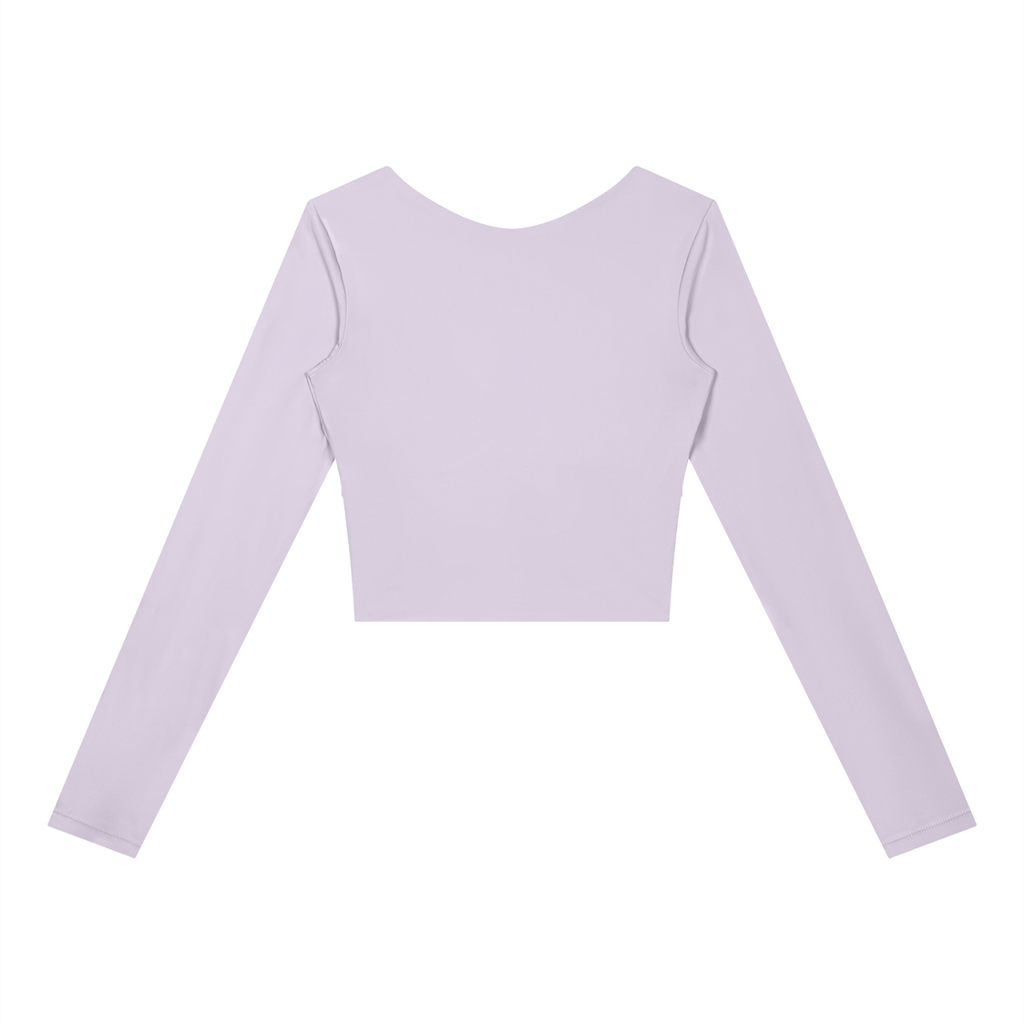 Panelled Long-Sleeve Yoga Top