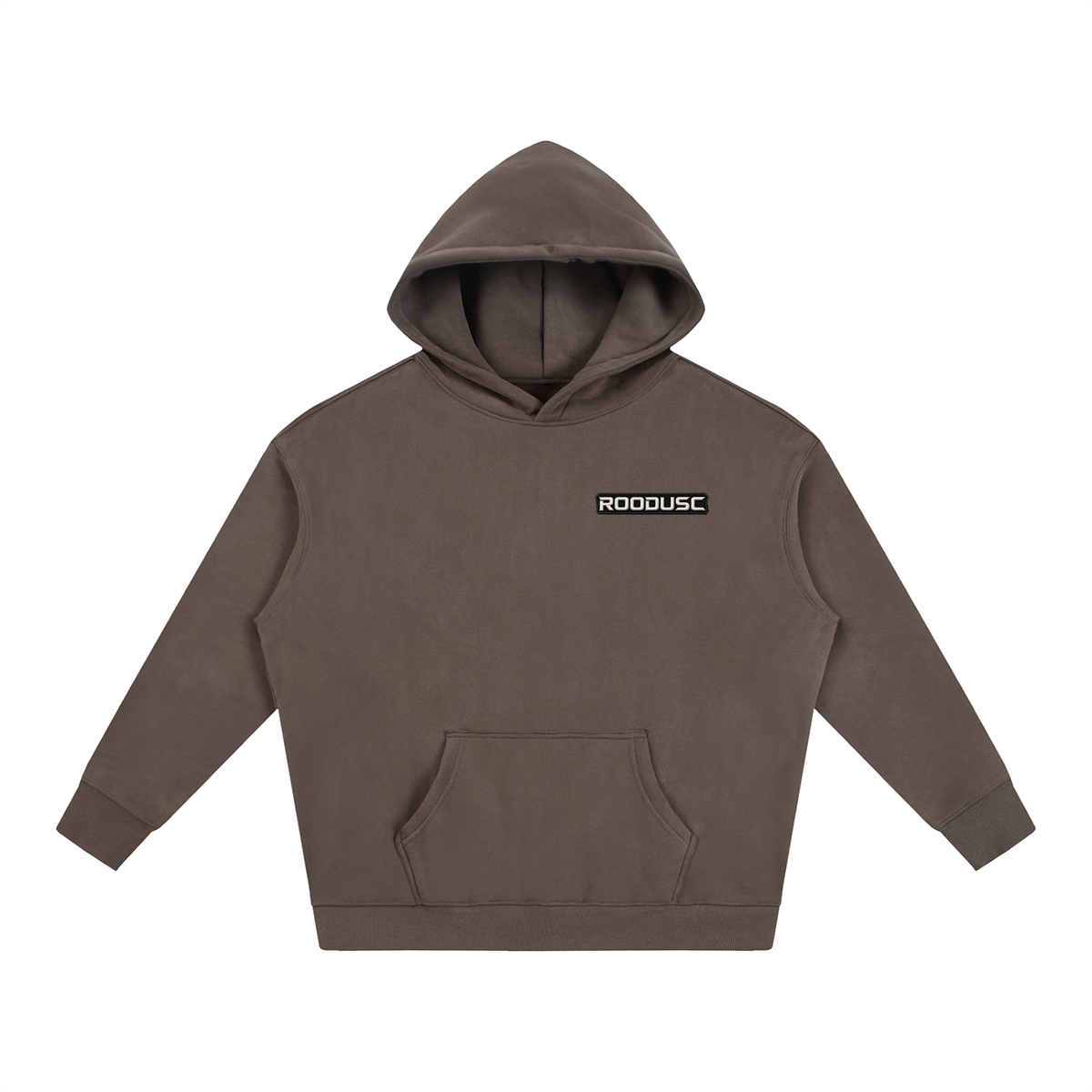 Oversize fleeced hoodie