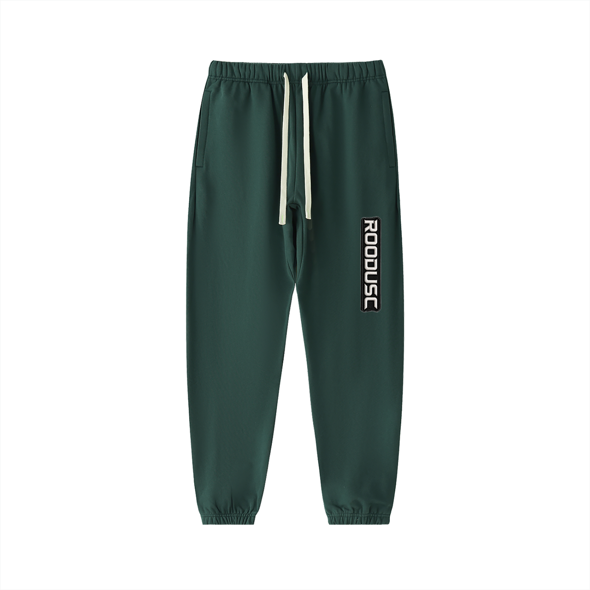 ROODUSC-Sudadera con capucha de algodón pesado esencial