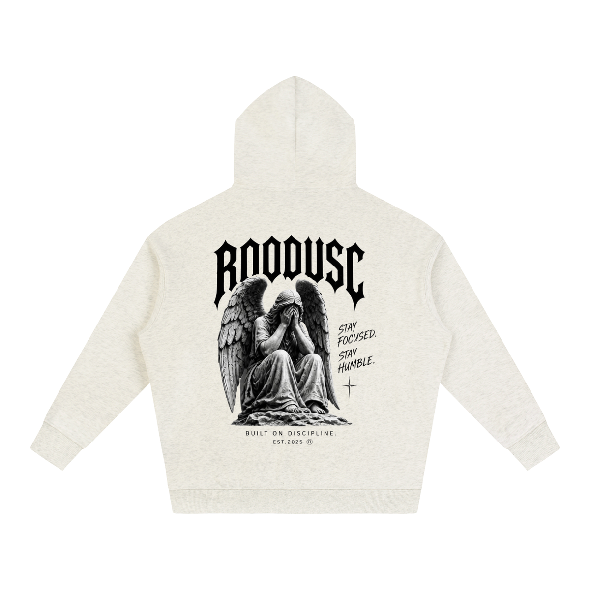 Oversize fleeced hoodie