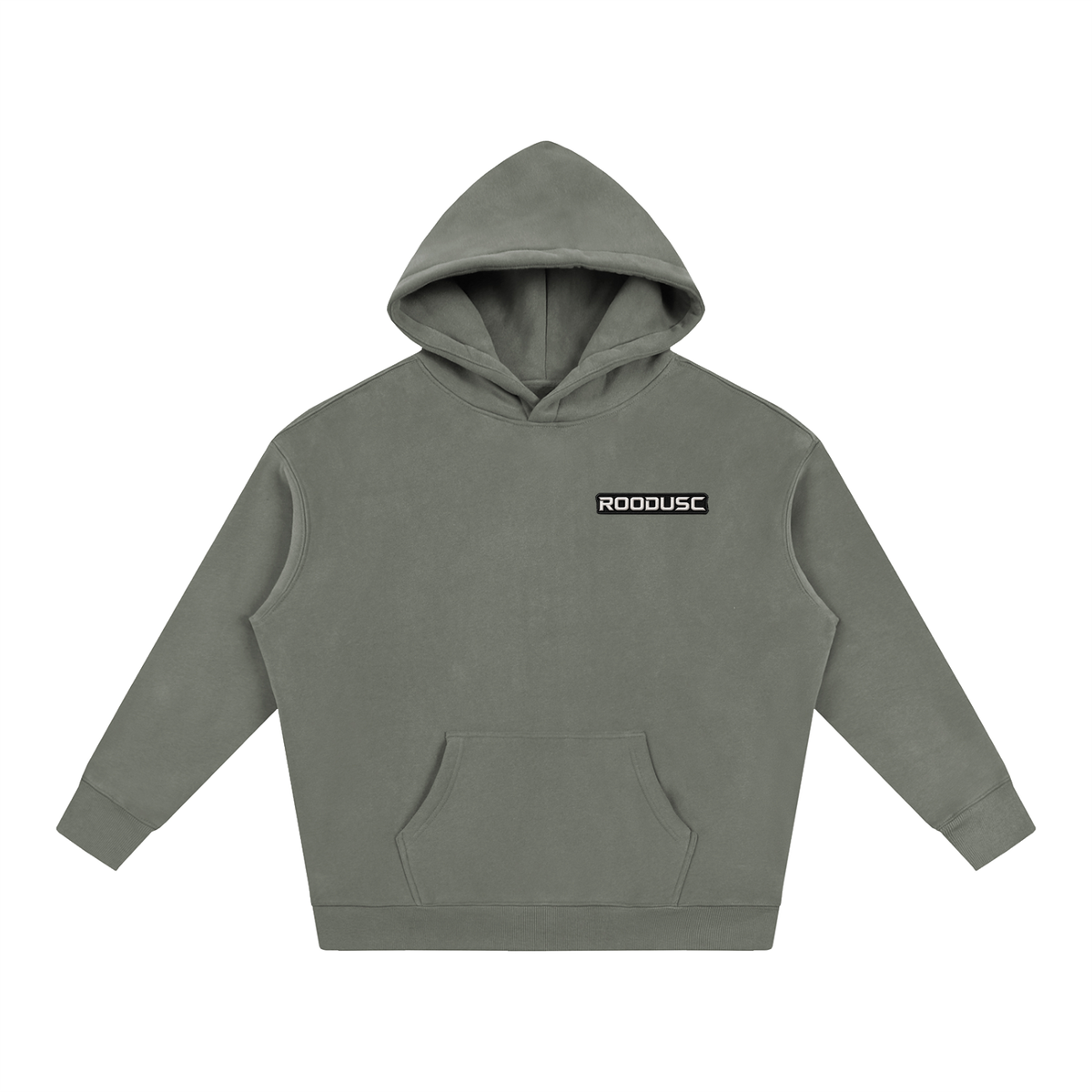 Oversize fleeced hoodie