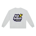 ROODUSC- Sudadera unisex de cuello redondo de gramaje elevado