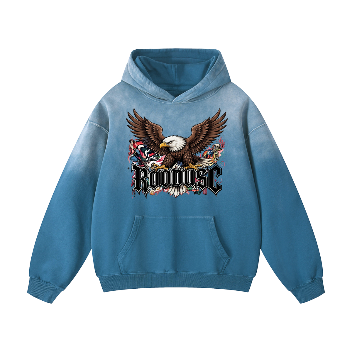 ROODUSC Pink Eagle Hoodie