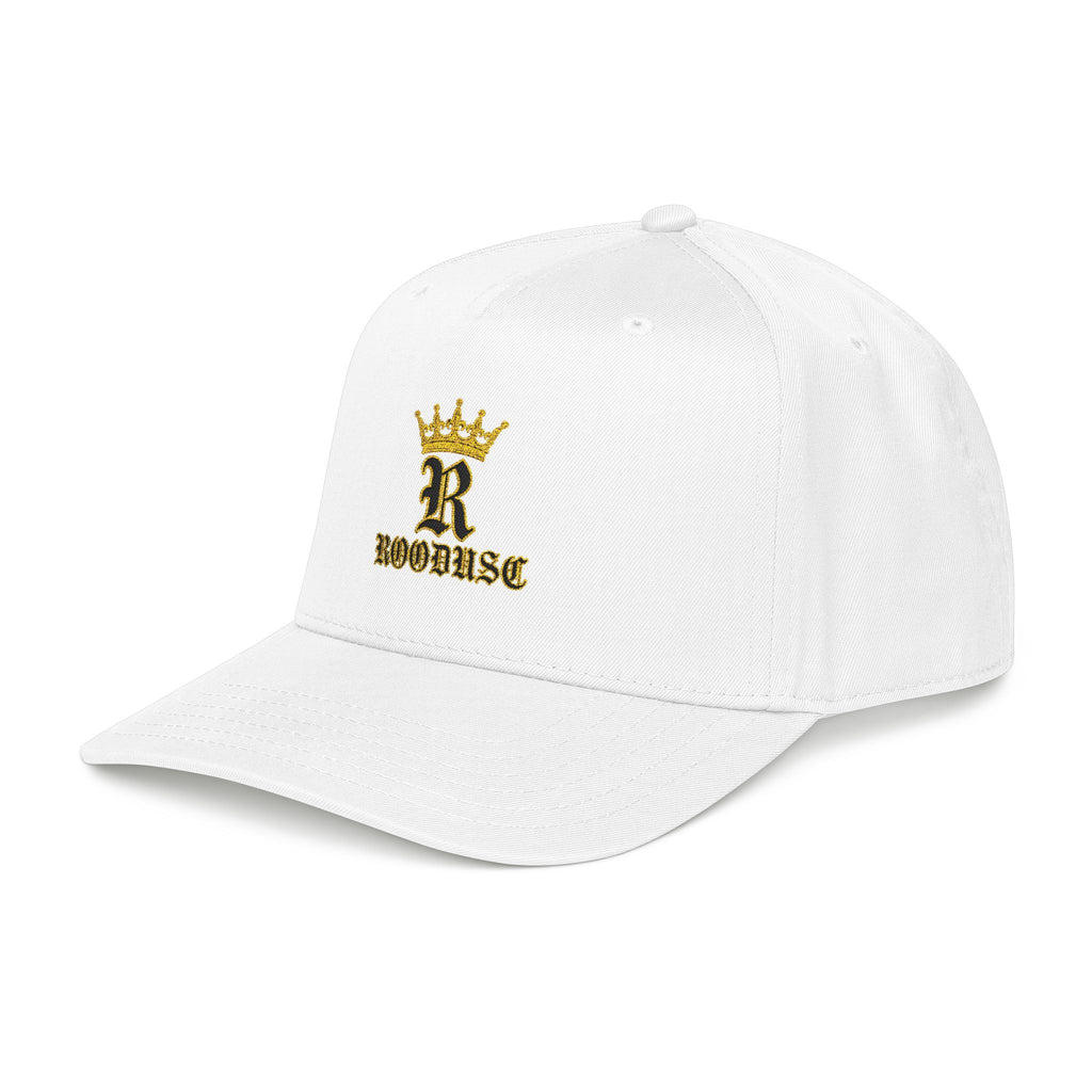 Crowned-R Cap — Blanco