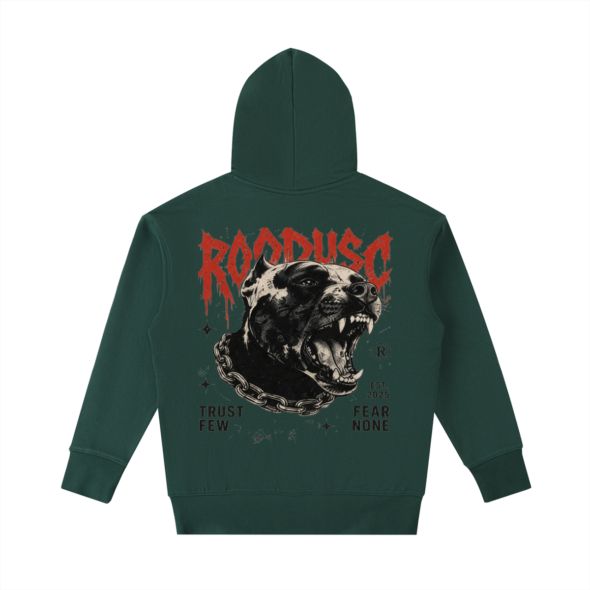 Sudadera con capucha ROODUSC de algodón pesado esencial