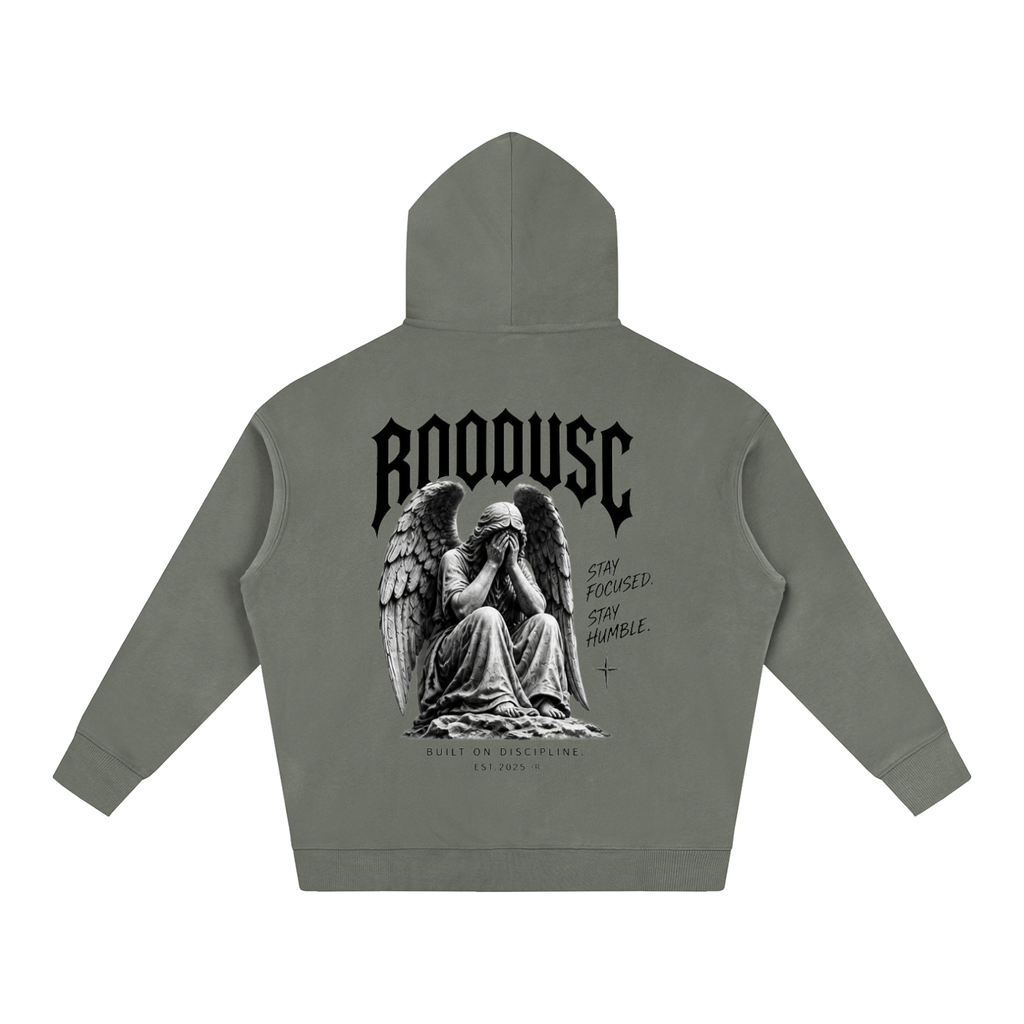 ROODUSC-Sudadera con capucha extragrande de felpa