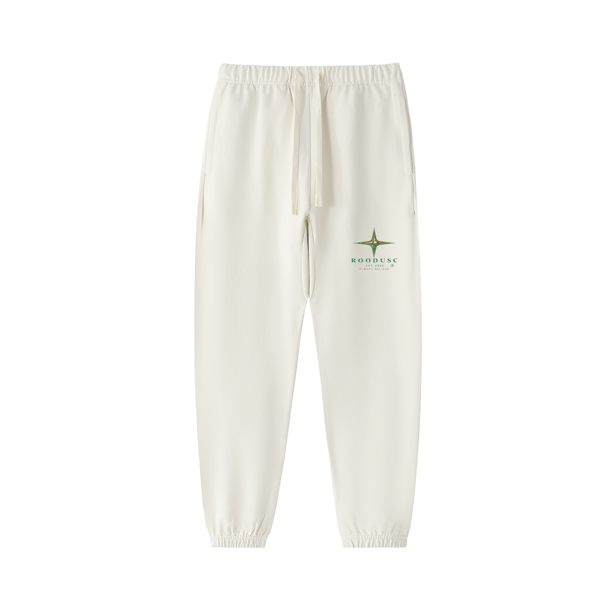 Pantalones de chándal de algodón pesado esencial ROODUSC