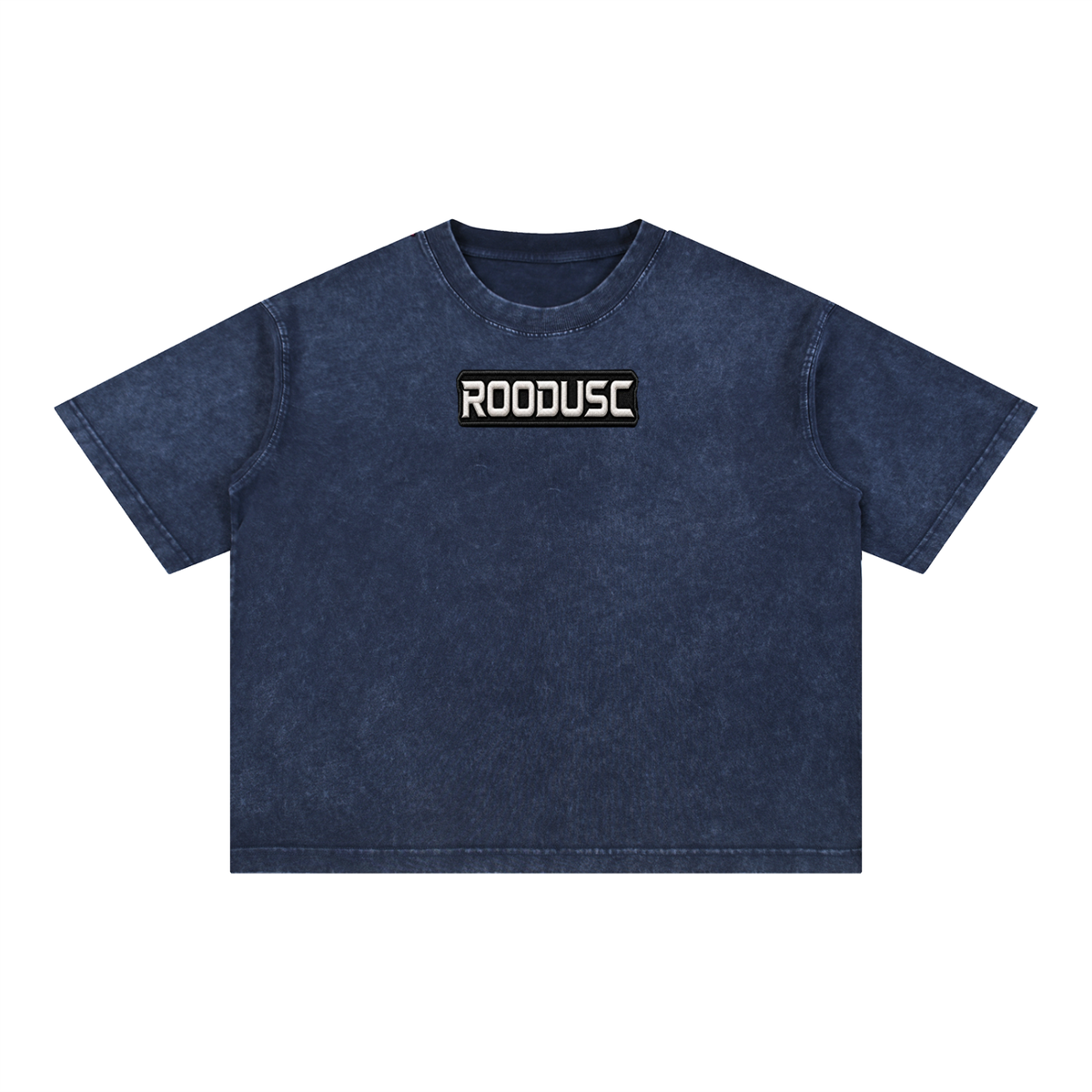 Mineral wash boxy cotton T-shirt