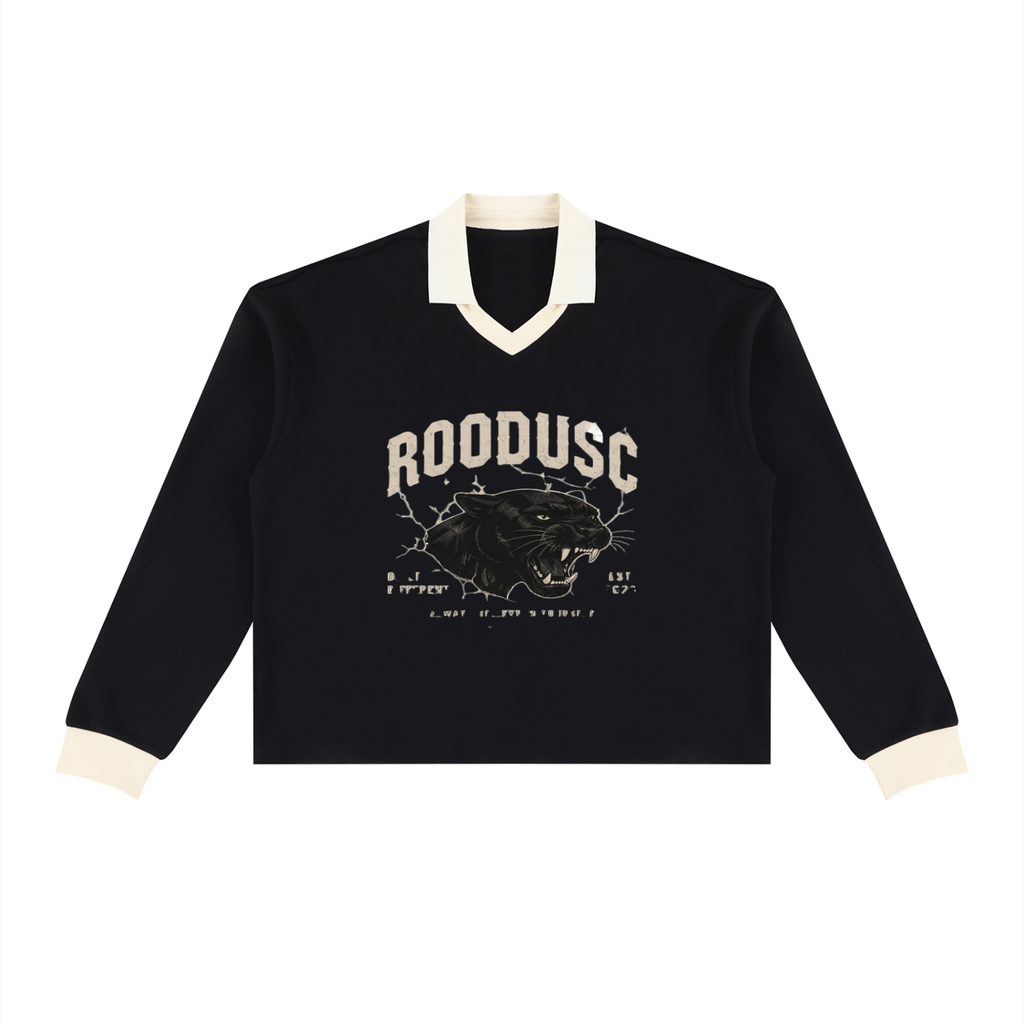 Sudadera unisex de manga larga con bloques de color