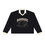 Sudadera unisex de manga larga con bloques de color