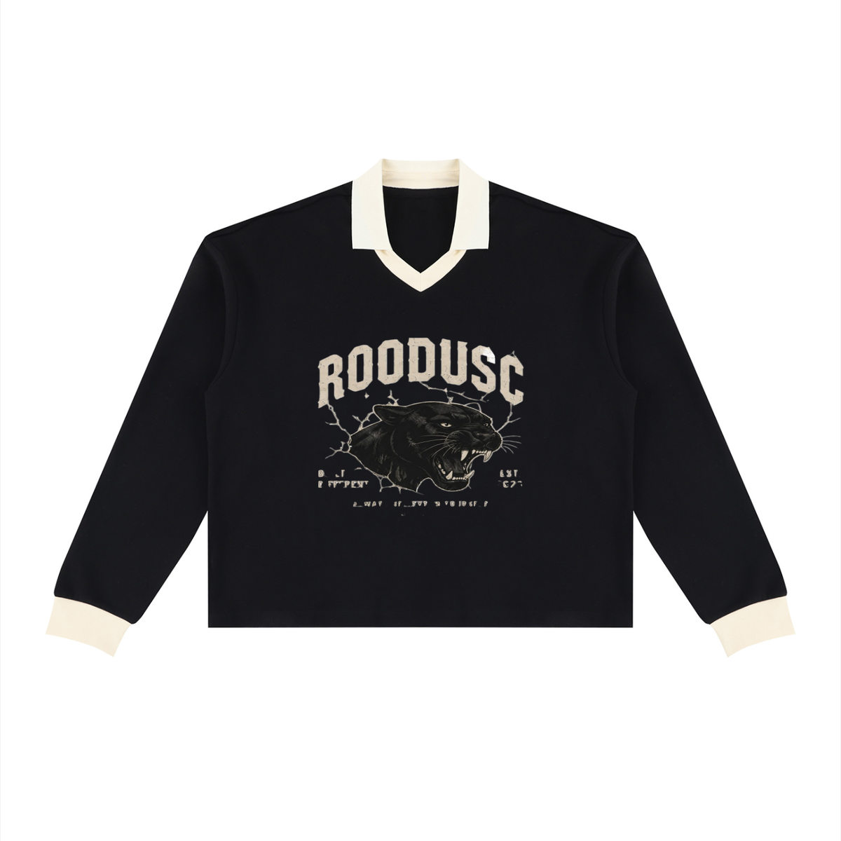Sudadera unisex de manga larga con bloques de color