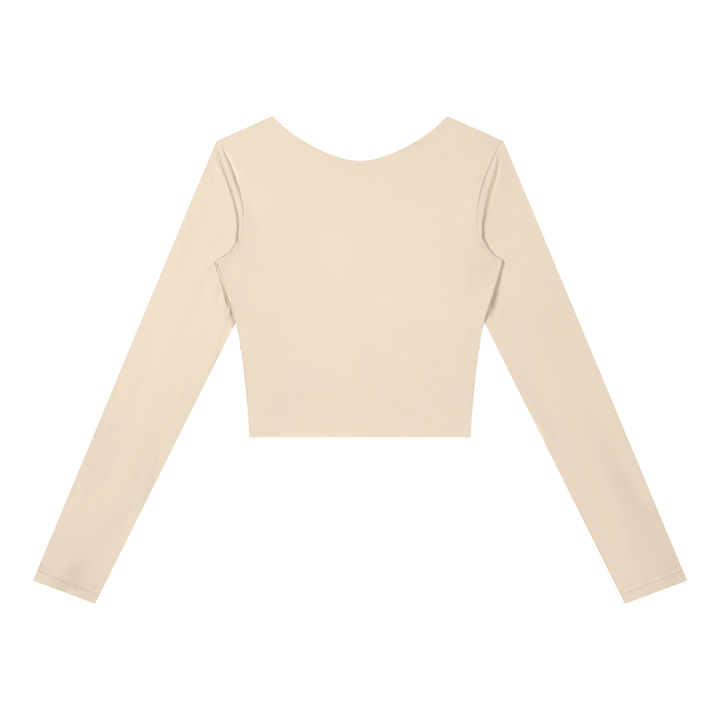 Panelled Long-Sleeve Yoga Top