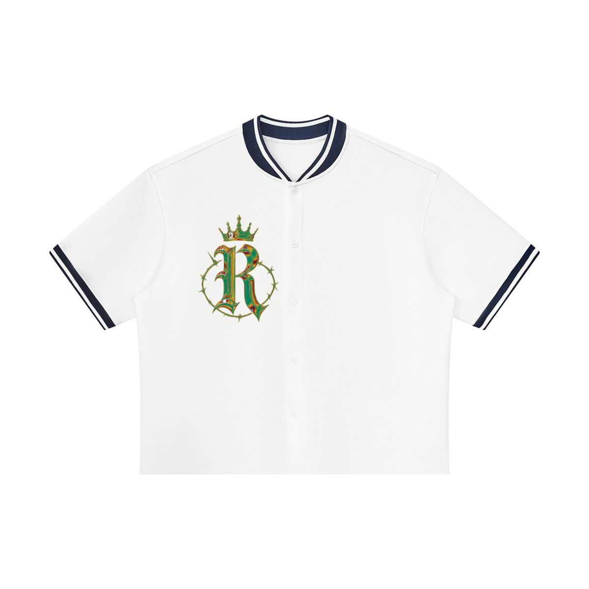 Unisex oversized baseball jersey