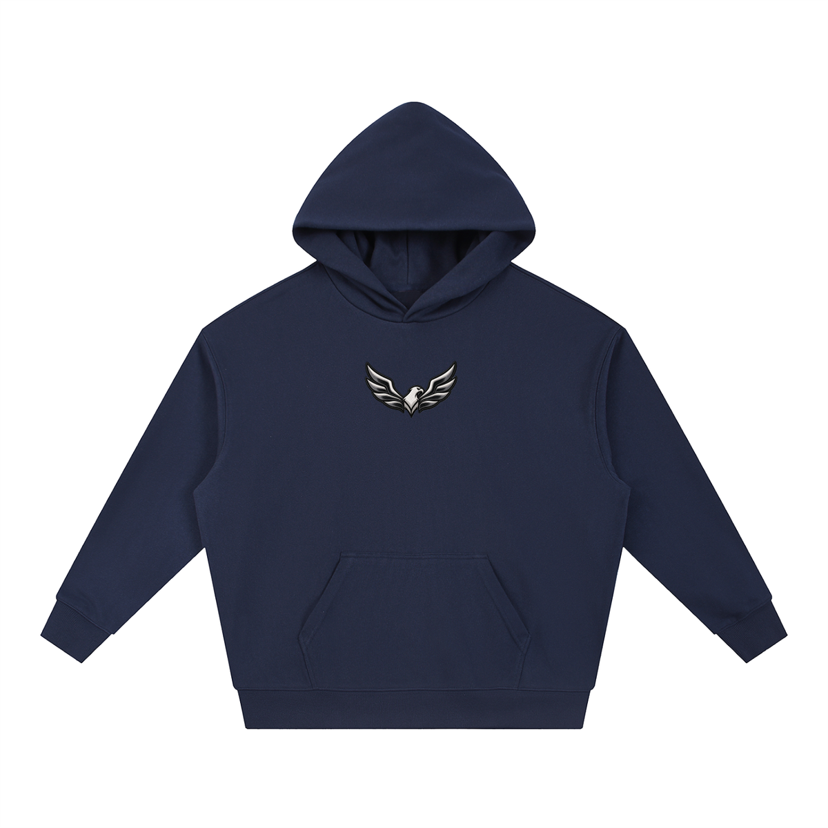 Sudadera con capucha ROODUSC, corte cuadrado, gramaje pesado y hombros caídos