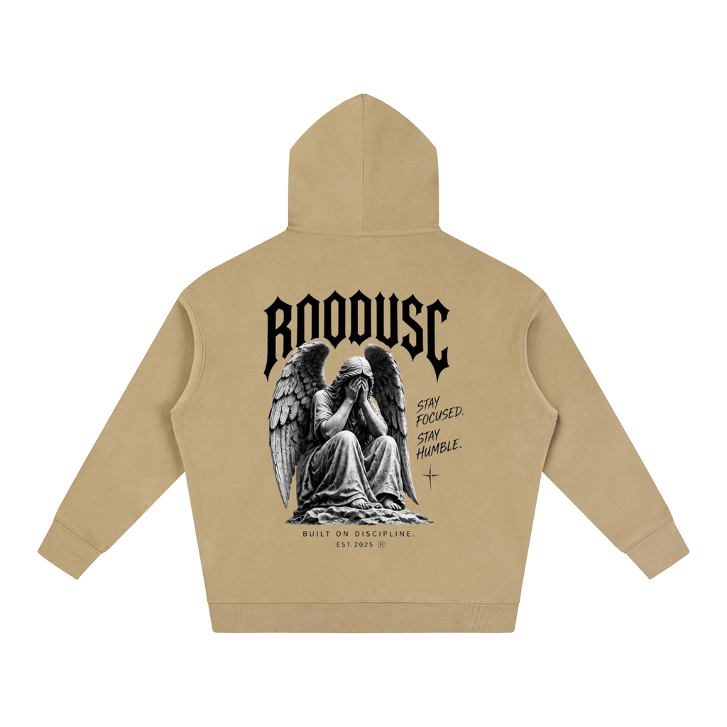 ROODUSC-Sudadera con capucha extragrande de felpa