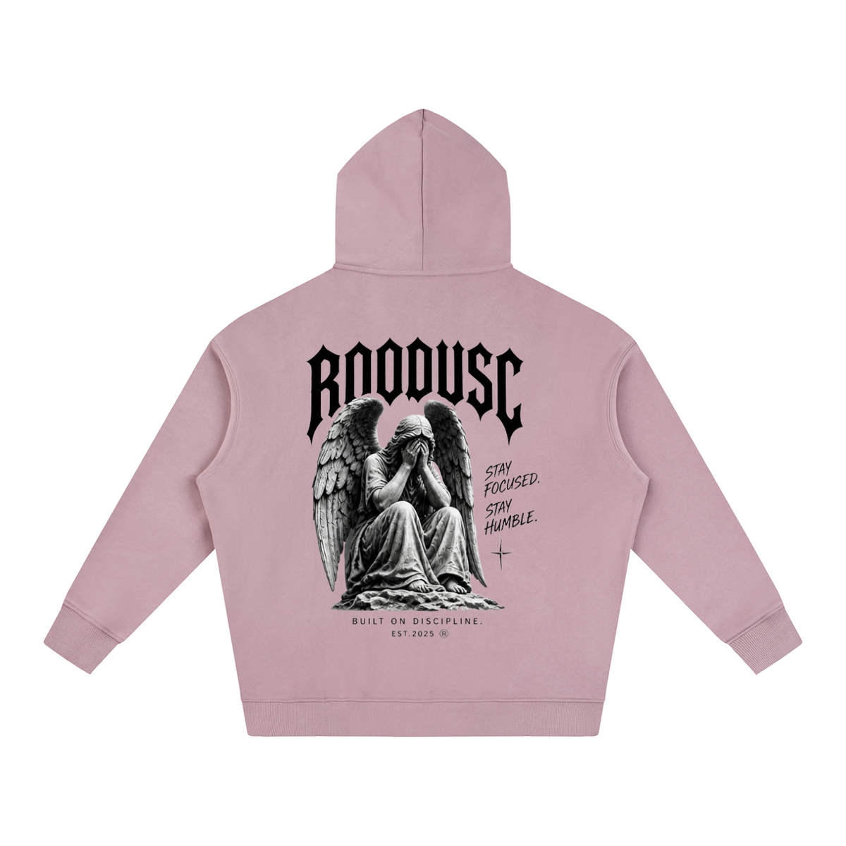 ROODUSC-Sudadera con capucha extragrande de felpa