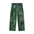 ROODUSC - Pantalon de jogging unisexe ample en molleton effet délavé