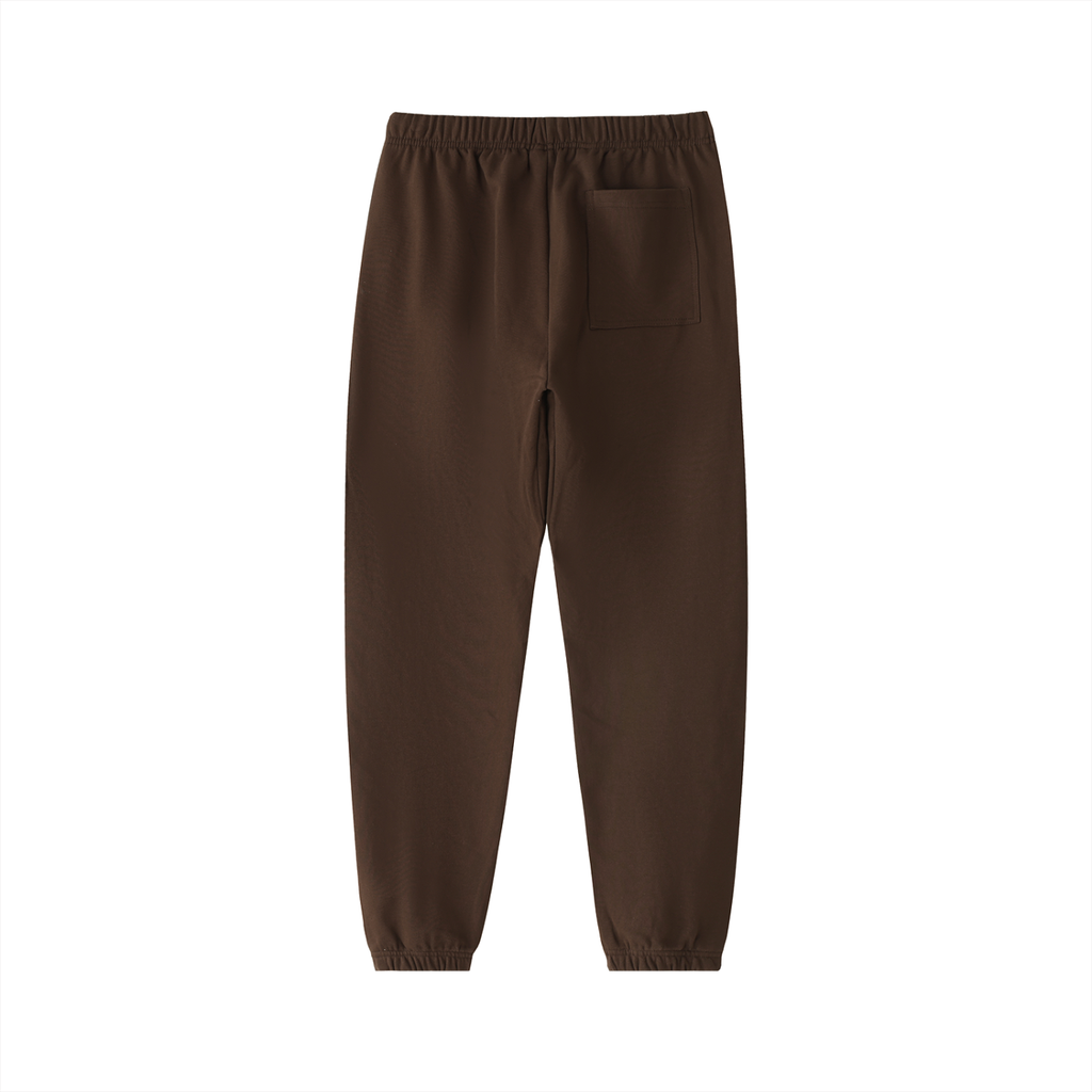 ROODUSC-Pantalones de chándal de algodón pesado esencial