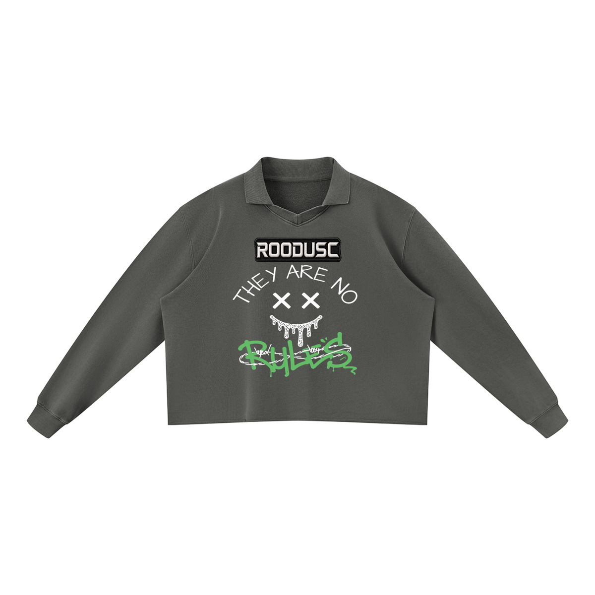 Unisex mineral wash pullover sweatshirt