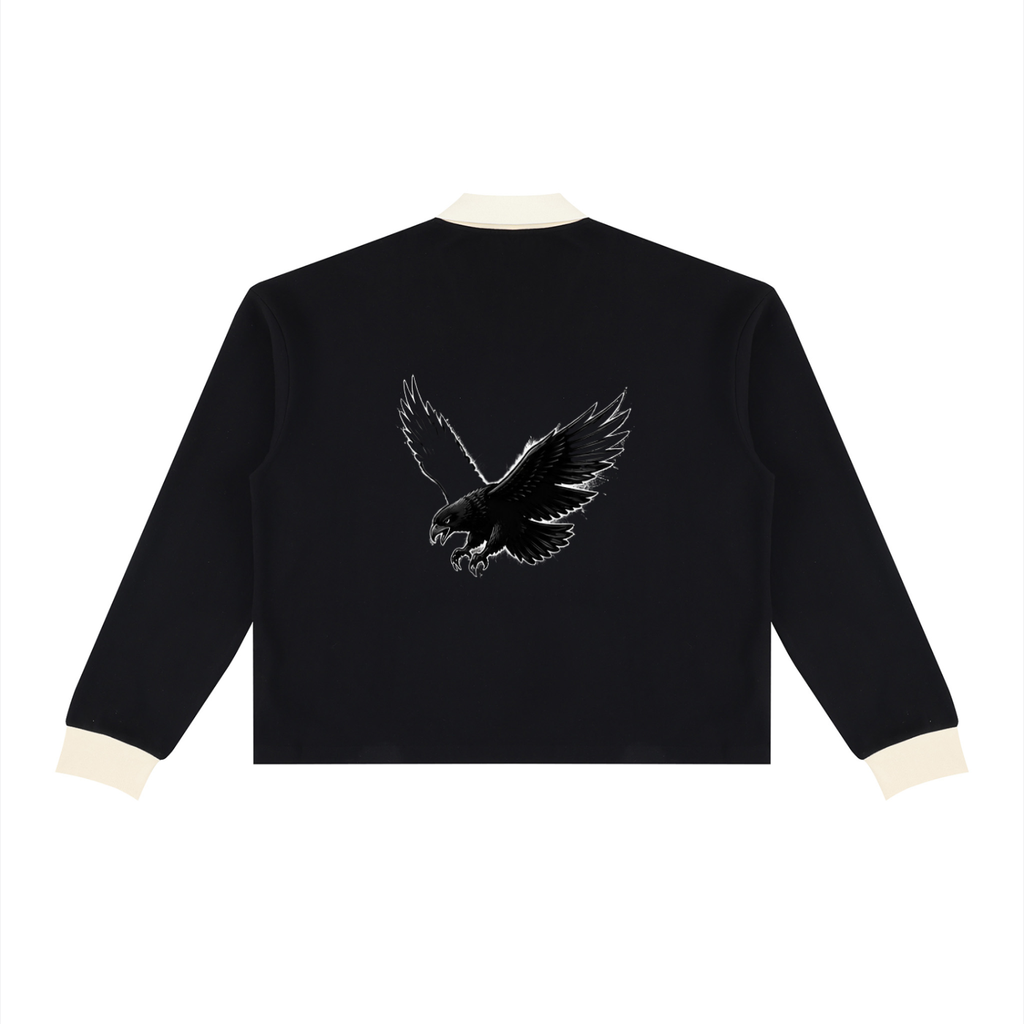 Sudadera unisex de manga larga con bloques de color