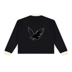 Sudadera unisex de manga larga con bloques de color