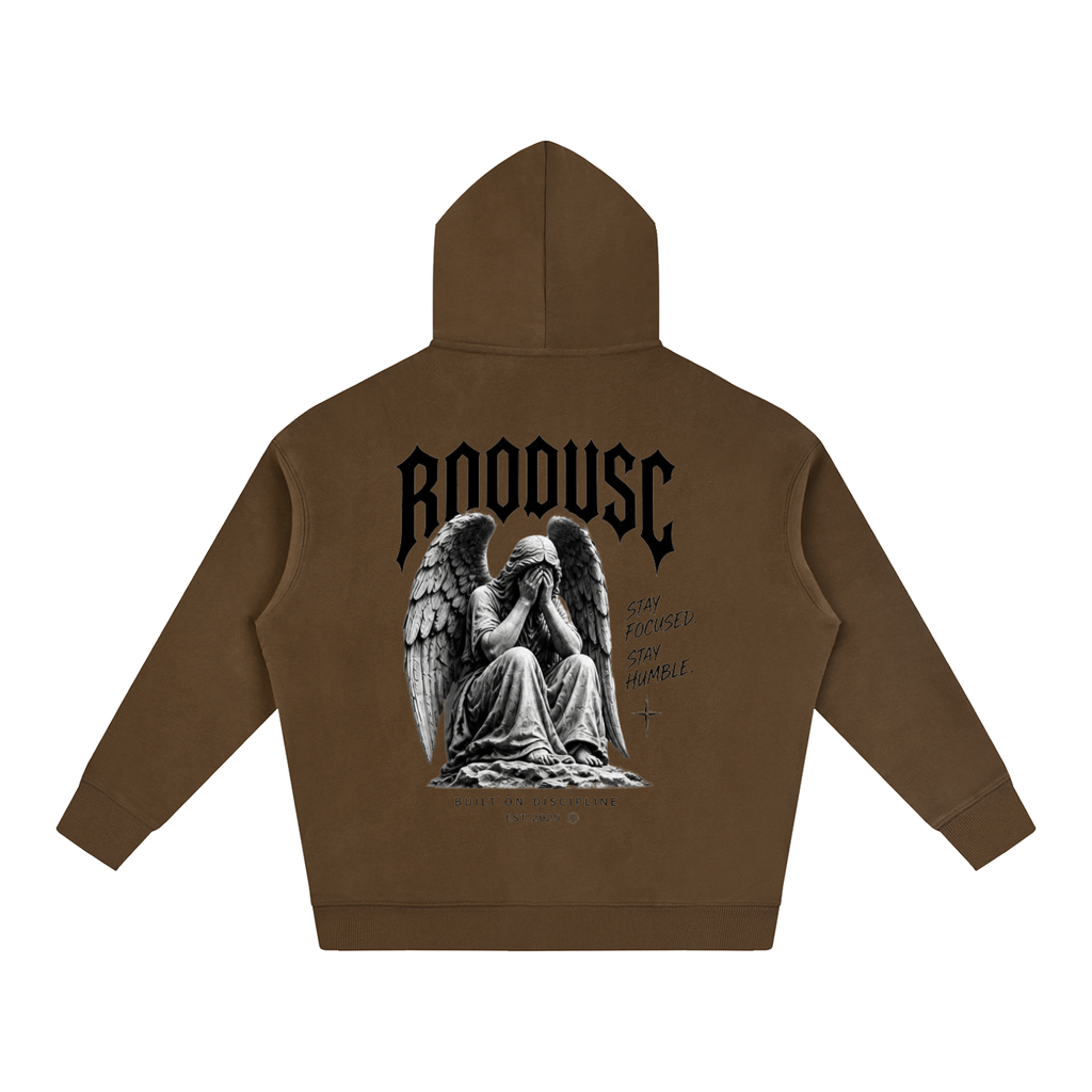 ROODUSC-Sudadera con capucha extragrande de felpa