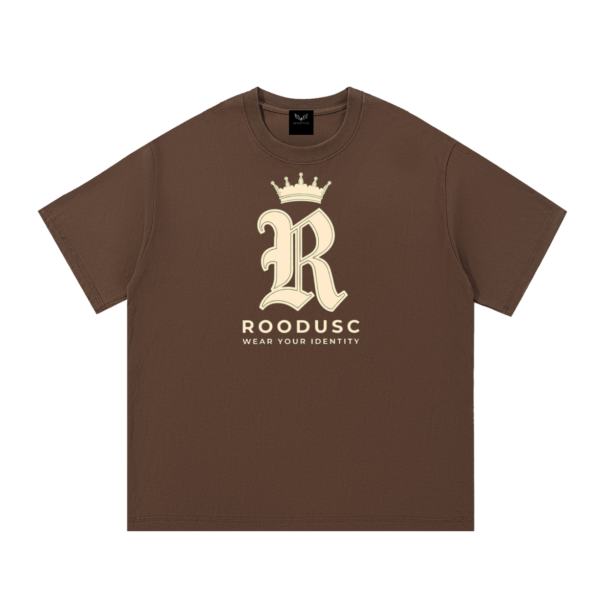 ROODUSC Crown R Essential Cotton T-Shirt