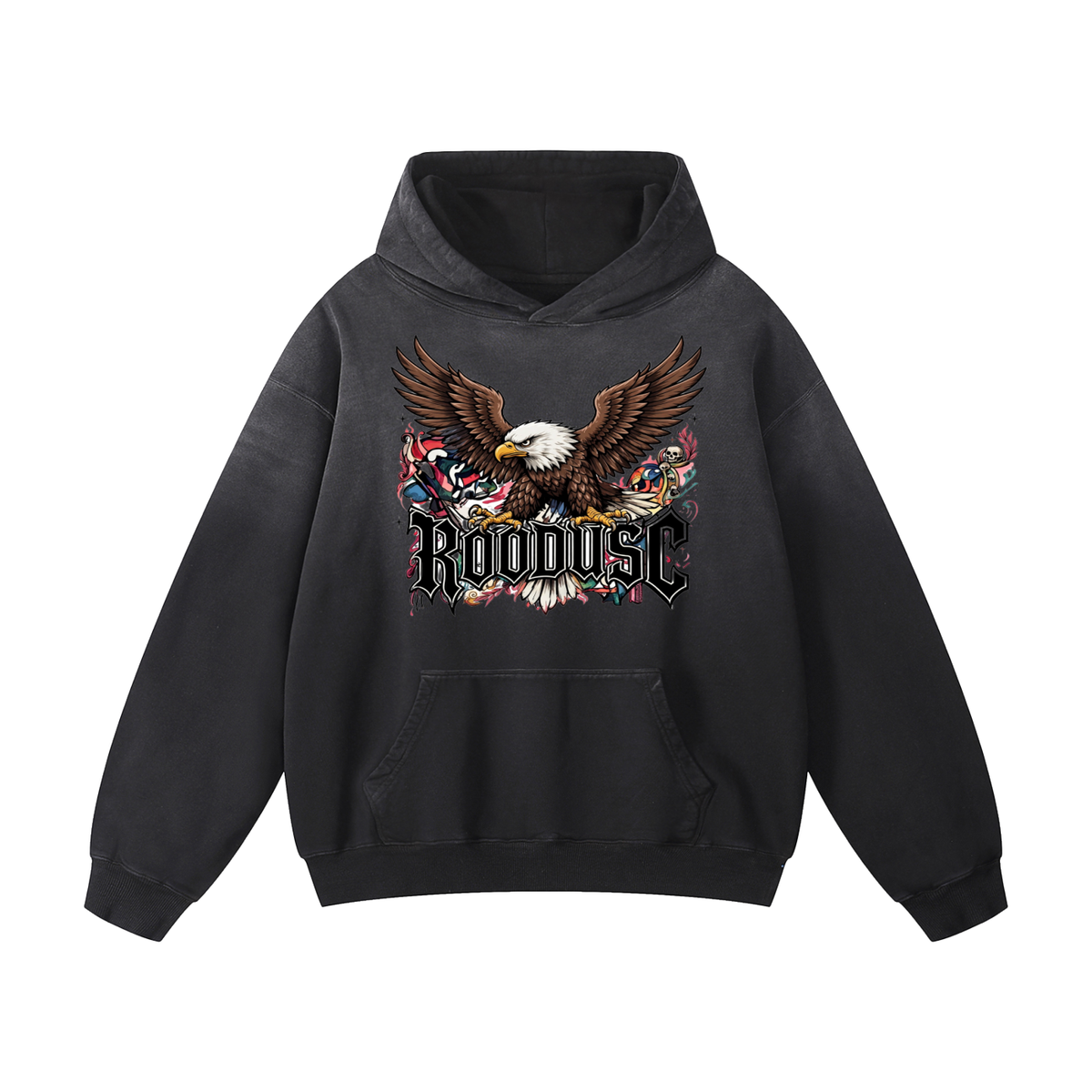ROODUSC Pink Eagle Hoodie