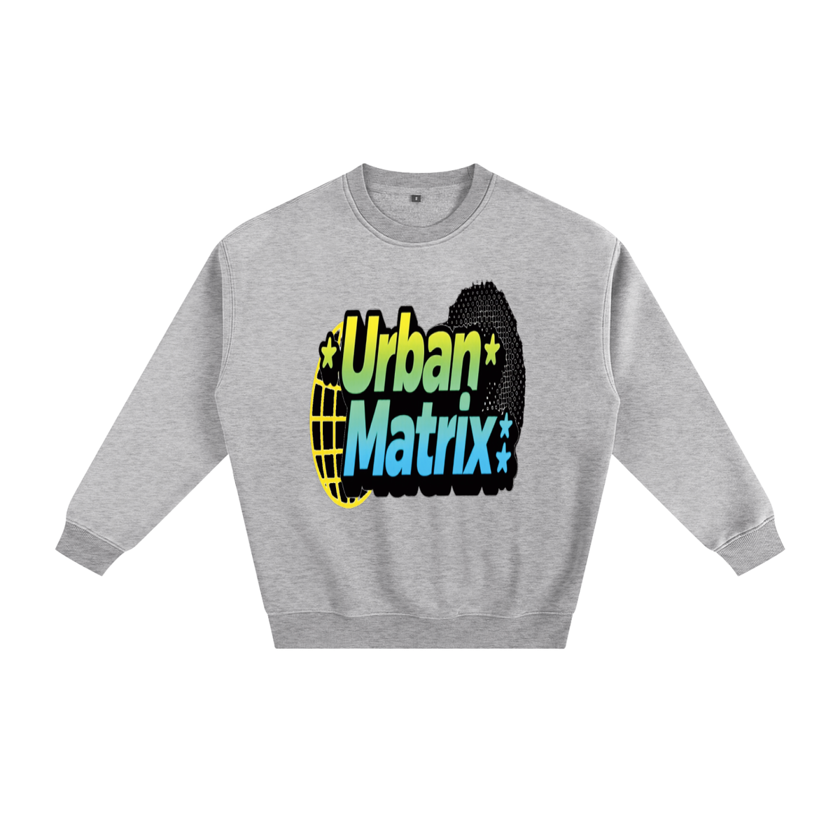 Fleeced sweatshirt