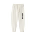 ROODUSC-Pantalones de chándal de algodón pesado esencial