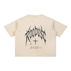 Camiseta de Algodón con Lavado Mineral de Corte Holgado