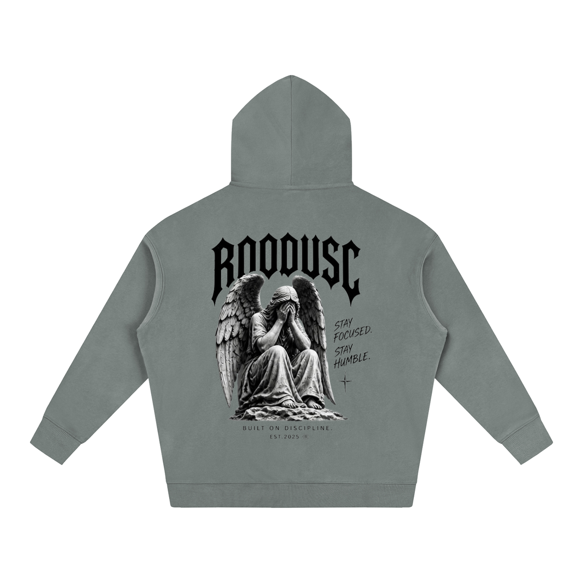 ROODUSC-Sudadera con capucha extragrande de felpa
