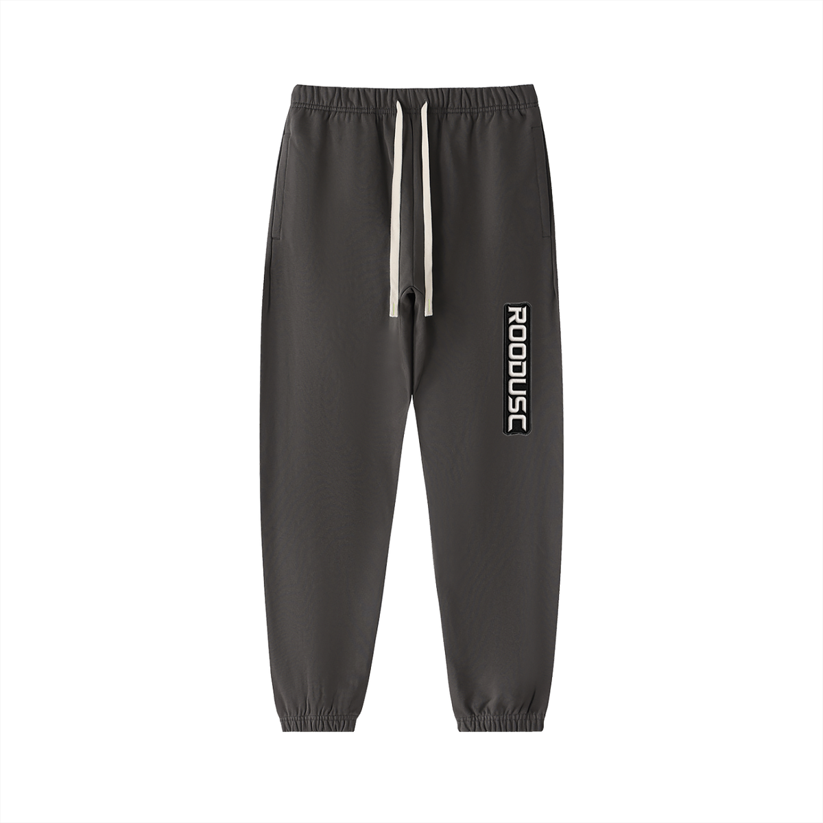ROODUSC-Sudadera con capucha de algodón pesado esencial