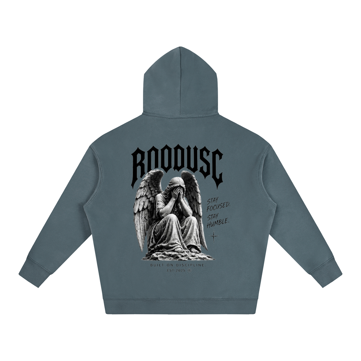 ROODUSC-Sudadera con capucha extragrande de felpa
