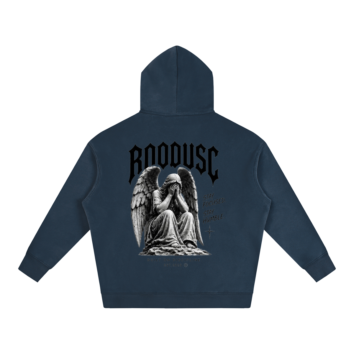 ROODUSC-Sudadera con capucha extragrande de felpa