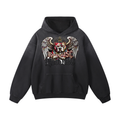 ROODUSC Winged Pitbull Dark Hoodie