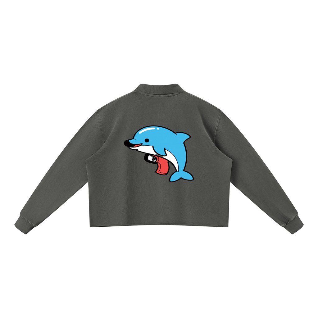 ROODUSC - Sudadera unisex con lavado mineral