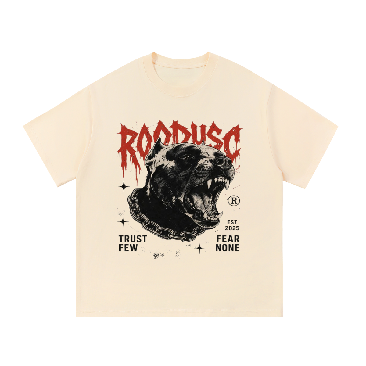 Camiseta esencial de algodón ROODUSC
