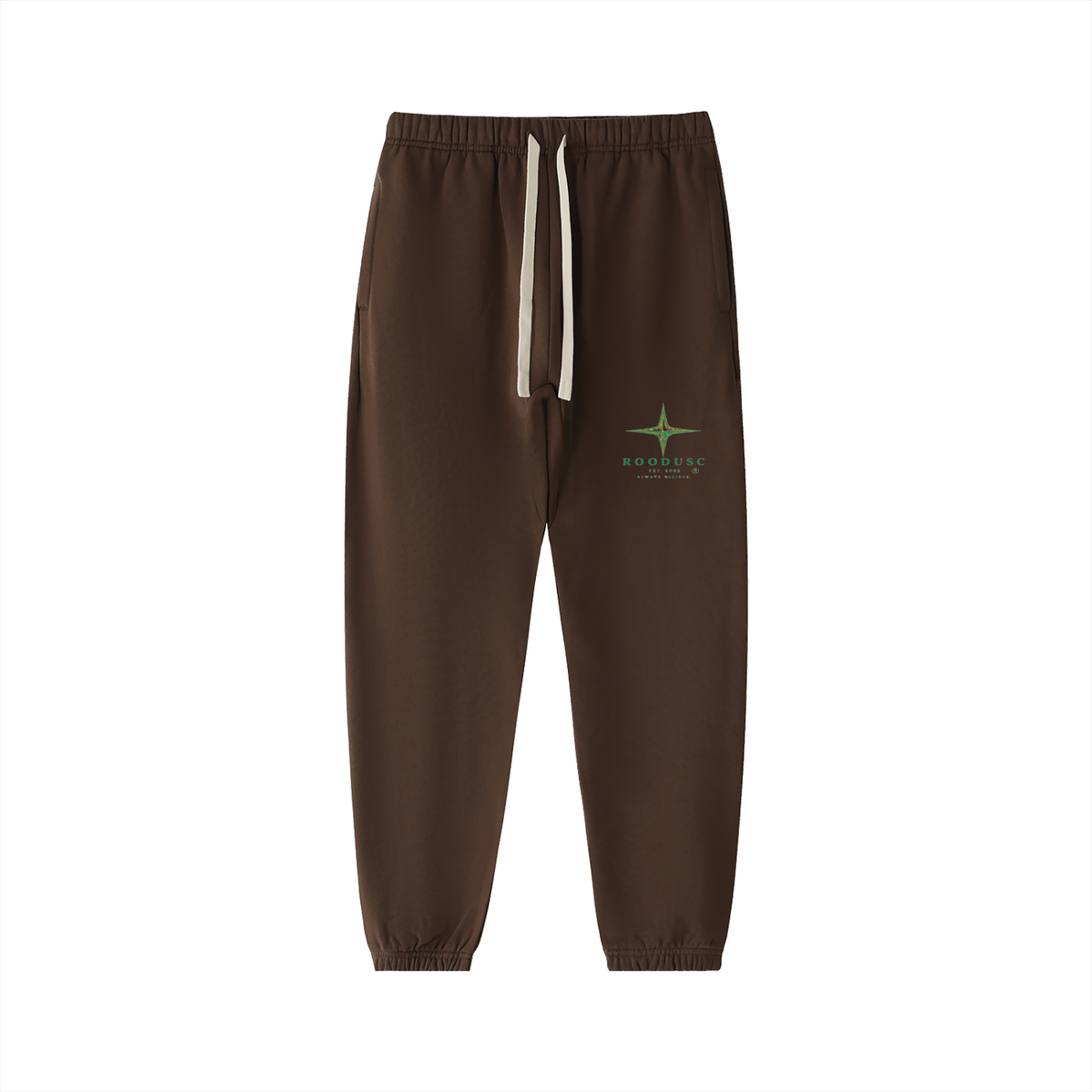 Pantalones de chándal de algodón pesado esencial ROODUSC
