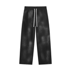 ROODUSC - Pantalon de jogging unisexe ample en molleton effet délavé