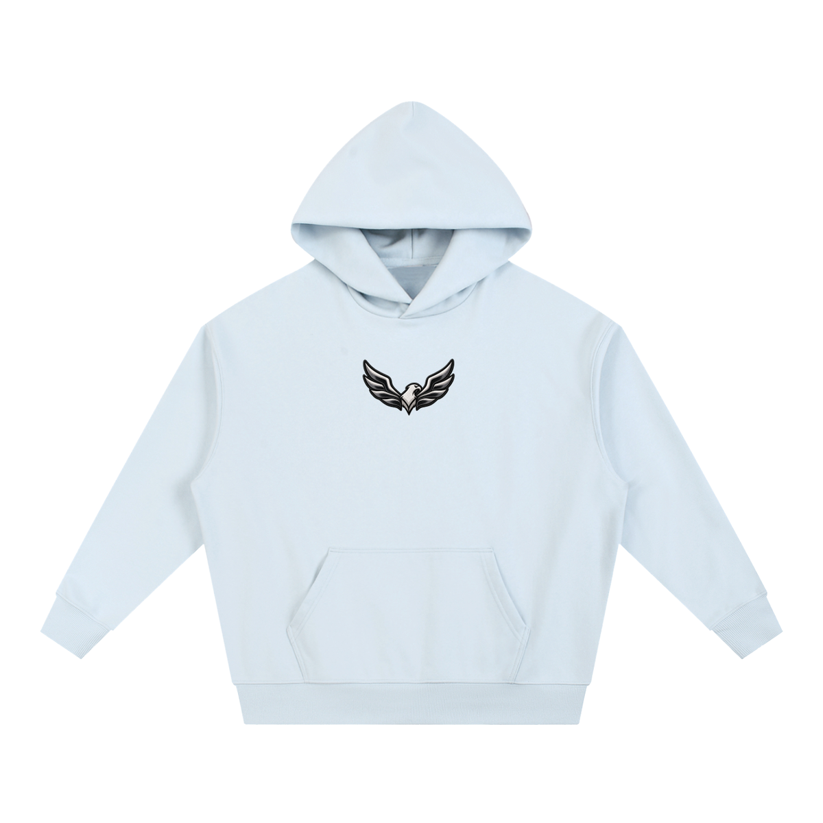 Sudadera con capucha ROODUSC, corte cuadrado, gramaje pesado y hombros caídos