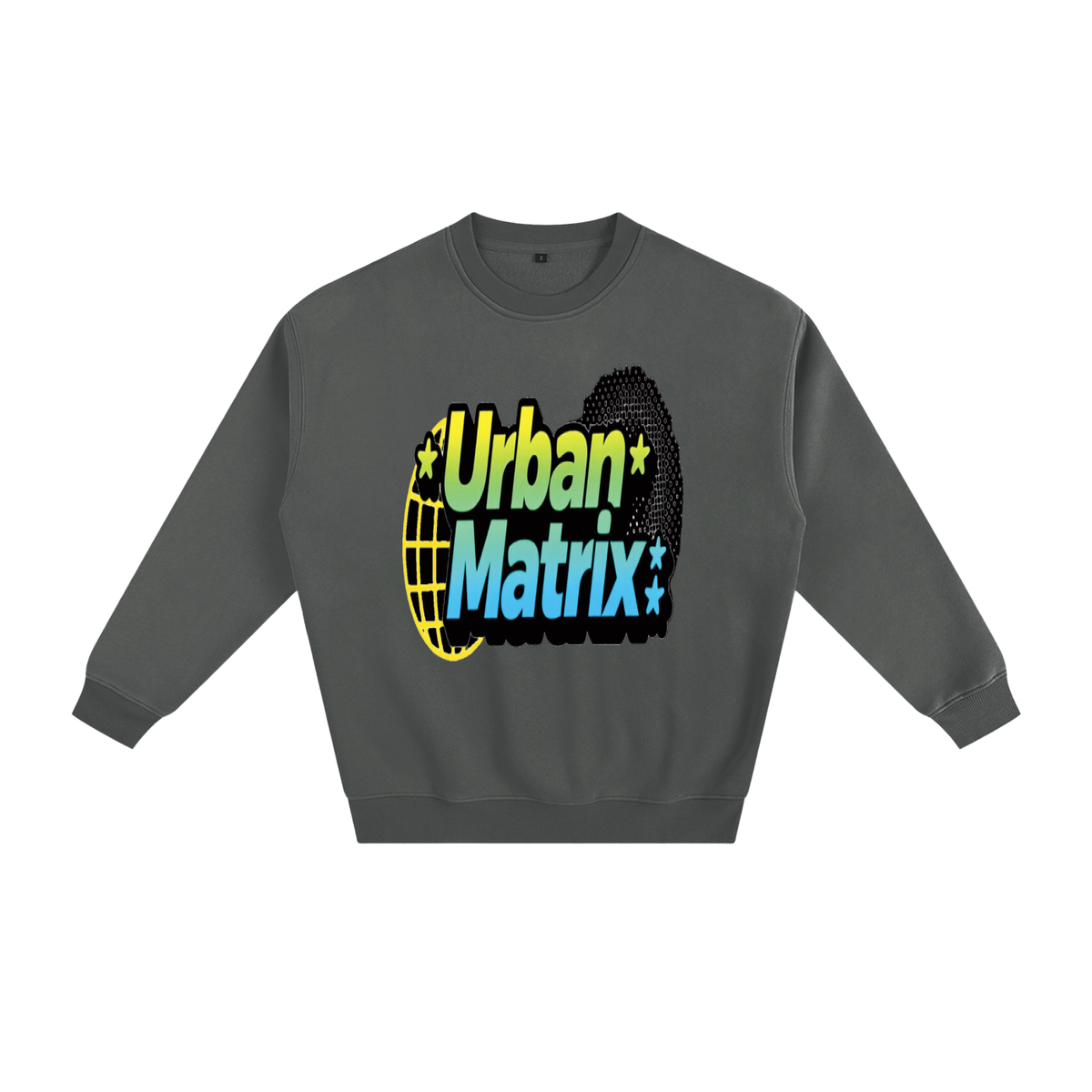 Fleeced sweatshirt