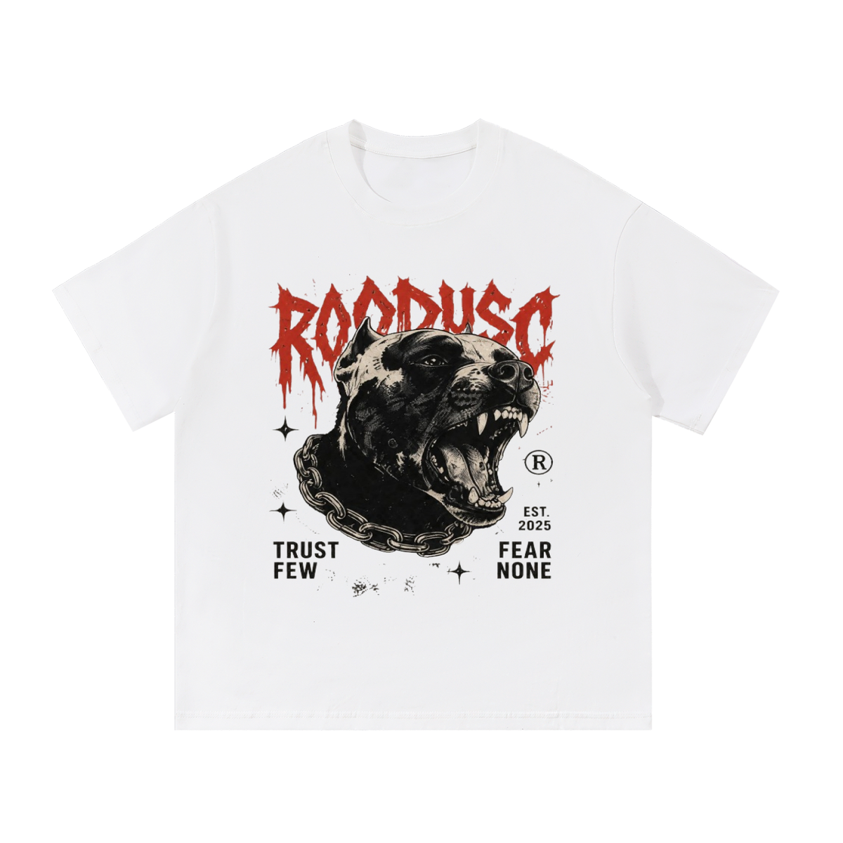 Camiseta esencial de algodón ROODUSC