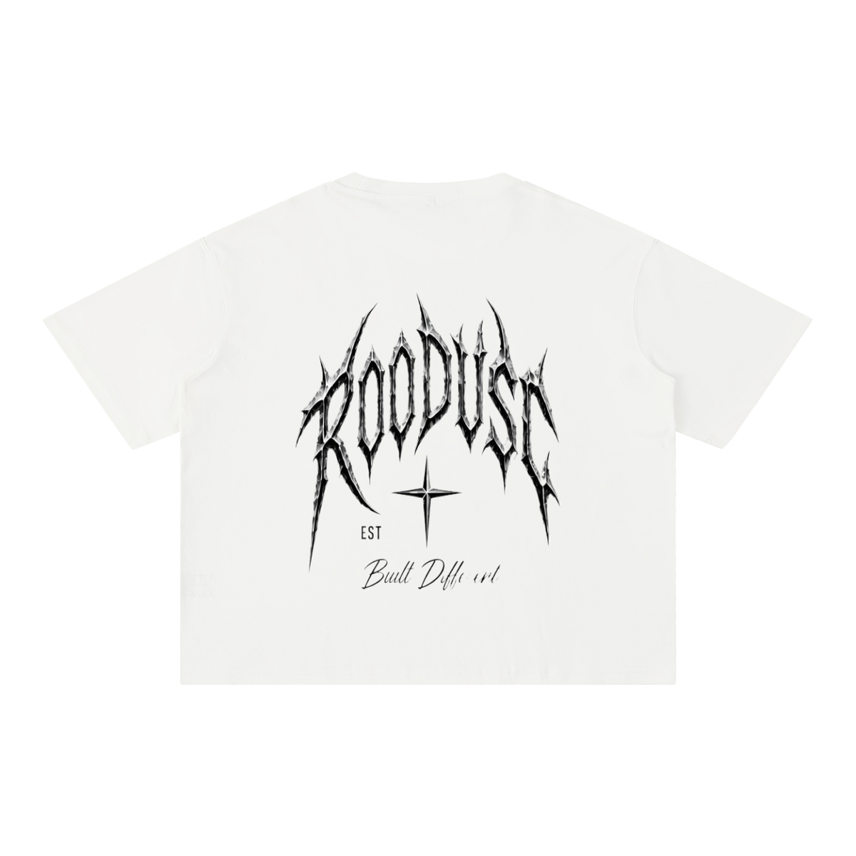 Camiseta de Algodón con Lavado Mineral de Corte Holgado