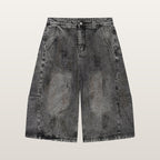 Vaqueros de mezclilla con lavado vintage para hombre ROODUSC