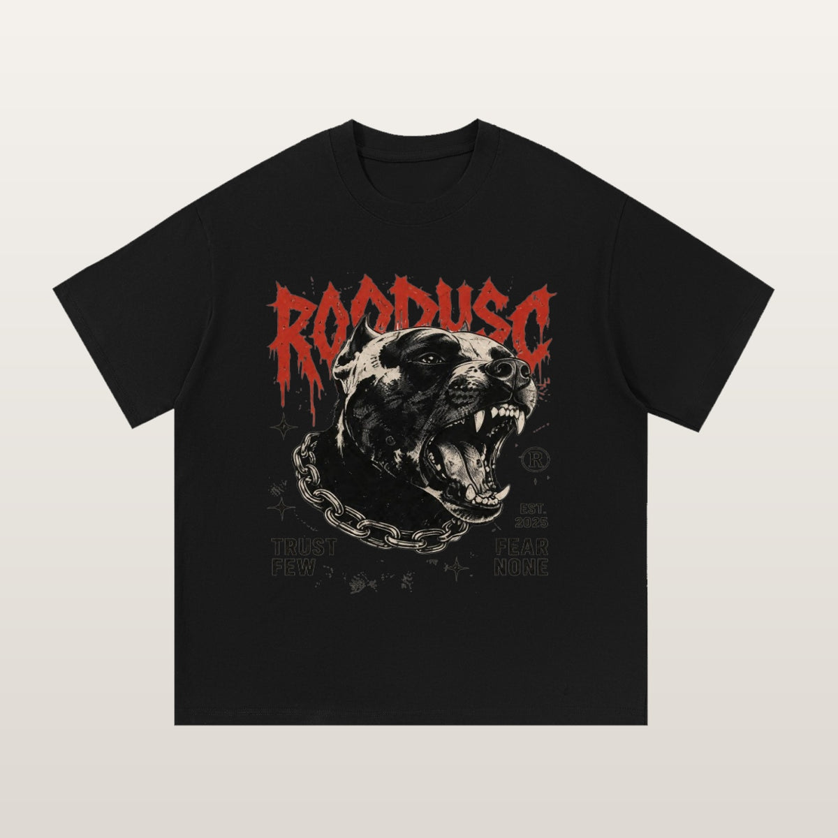 Camiseta esencial de algodón ROODUSC