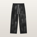 ROODUSC - Pantalon de jogging unisexe ample en molleton effet délavé