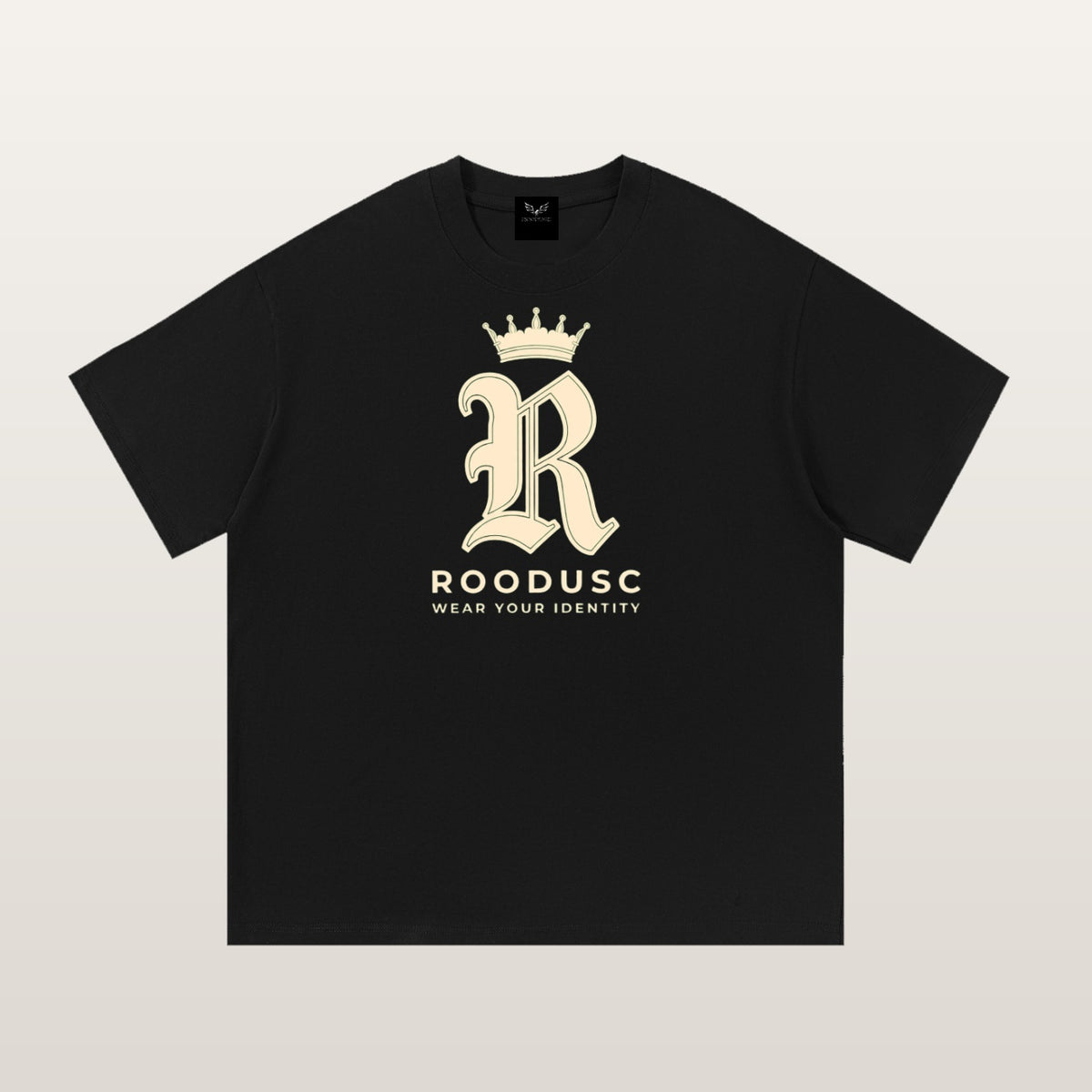 ROODUSC Crown R Essential Cotton T-Shirt